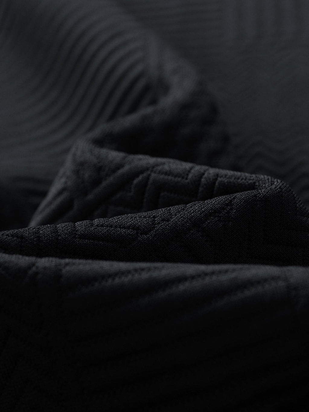 Relax Fit Geometric Jacquard Sweatshirt