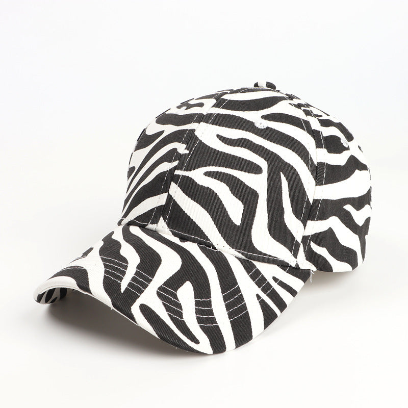 Cartwright Baseball-Cap aus Baumwolle mit Animal-Print – verstellbare Sommermütze