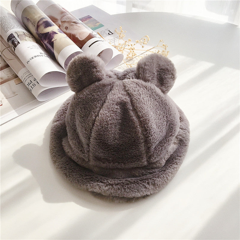 Brooks Kinder-Beanie mit Leopardenmuster und Kunstfell-Ohren – Wintermütze für Kleinkinder