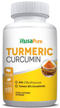 Turmeric Curcumin 600mg 95% Curcuminoids 60 Capsules Supplement