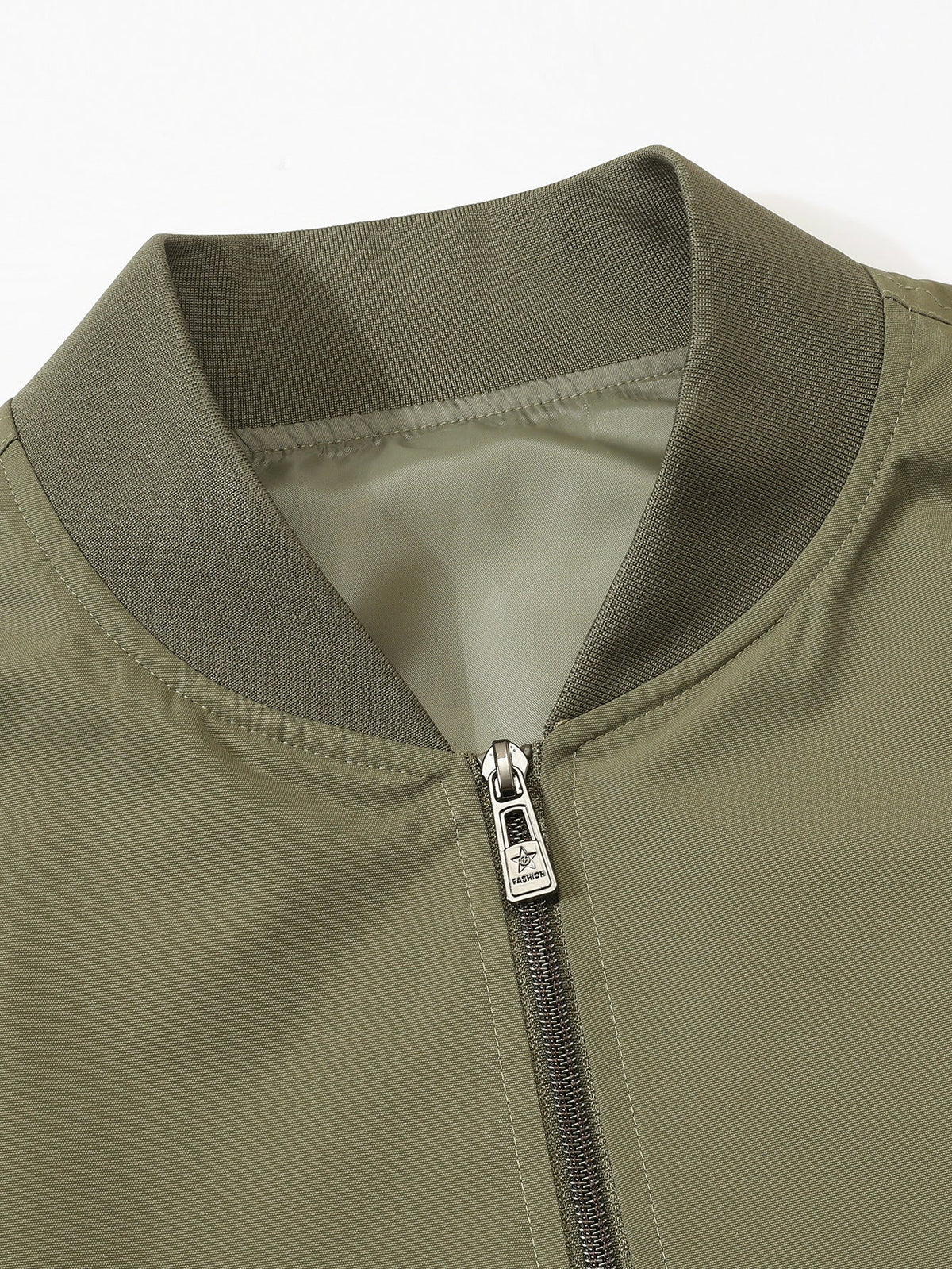 Zip-Up Bomber Jacket