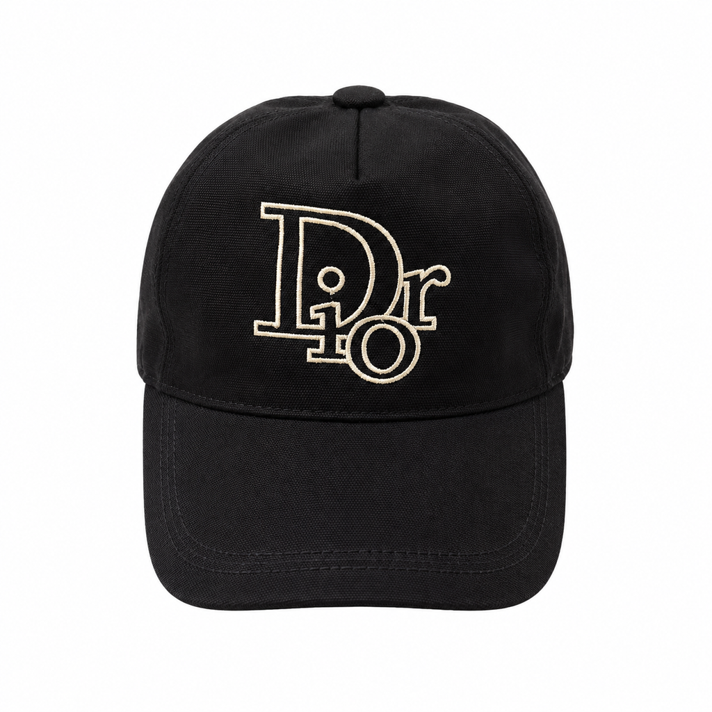 Dior Oblique Embroidered Logo Baseball Cap