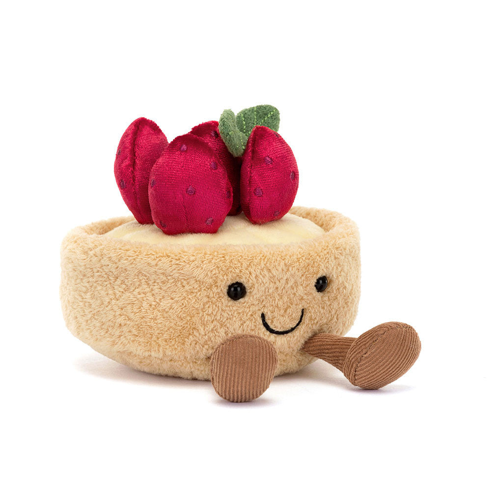 Jellycat Amuseables Fleurette Tarte Aux Fraises 11cm