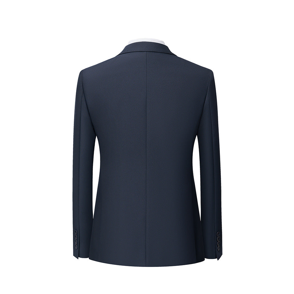Men's Suit Slim Fit Business Groom Wedding Casual 3-Piece Suit