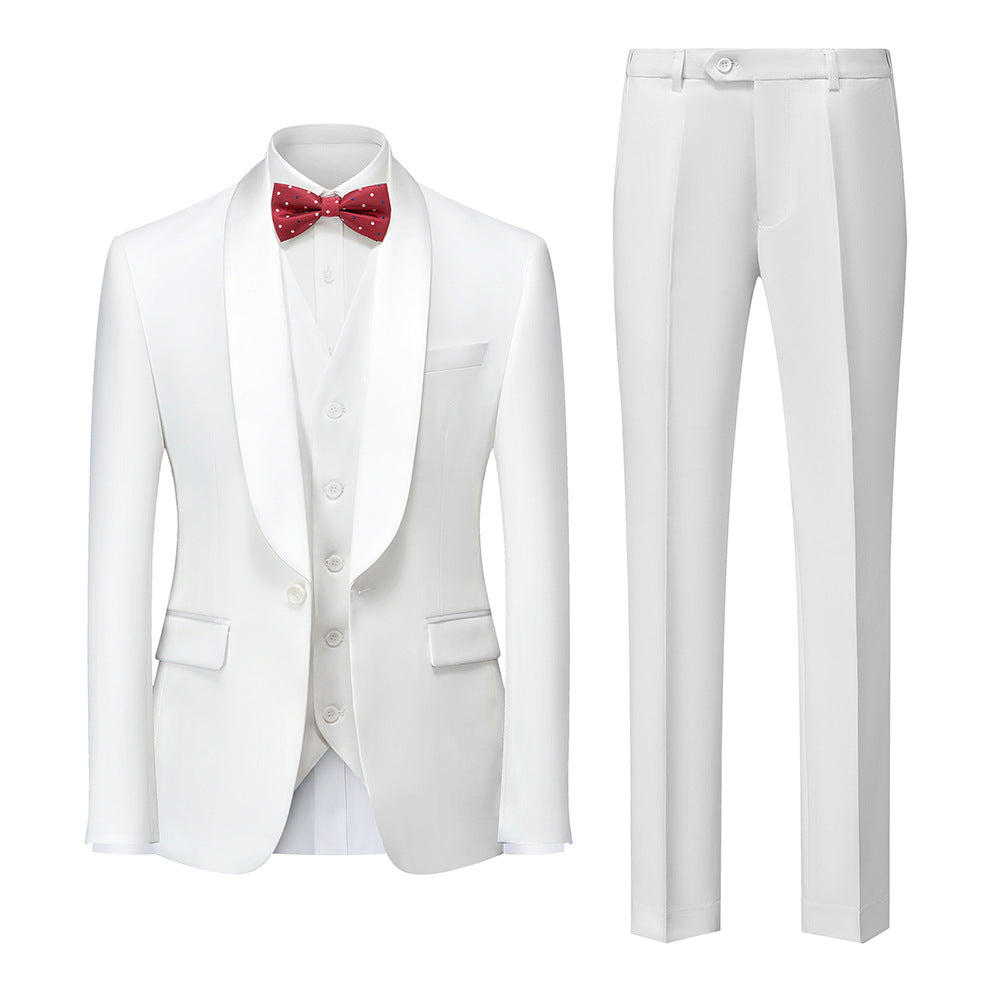 Men's 3-Piece Suit Casual Men's Formal Slim Fit for Wedding