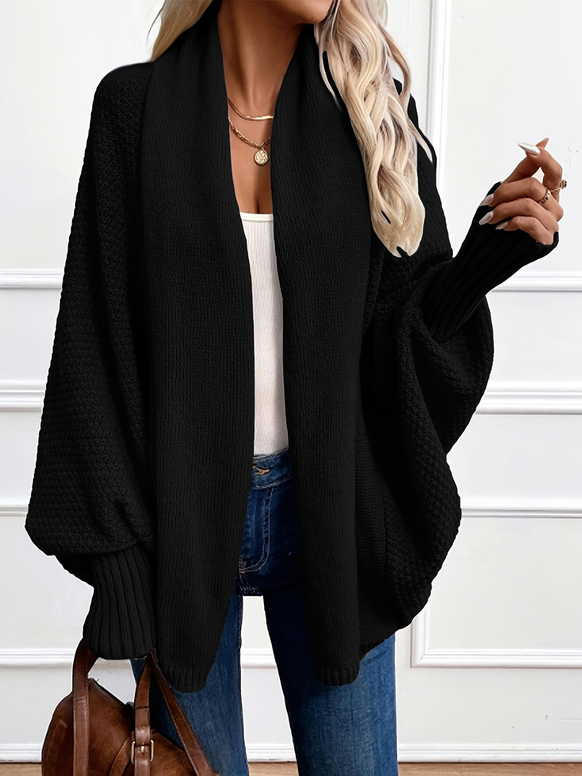Odessa | Cardigan mit drapiertem Schalkragen
