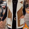 Cecily | Cosy Lined Lapel Gilet