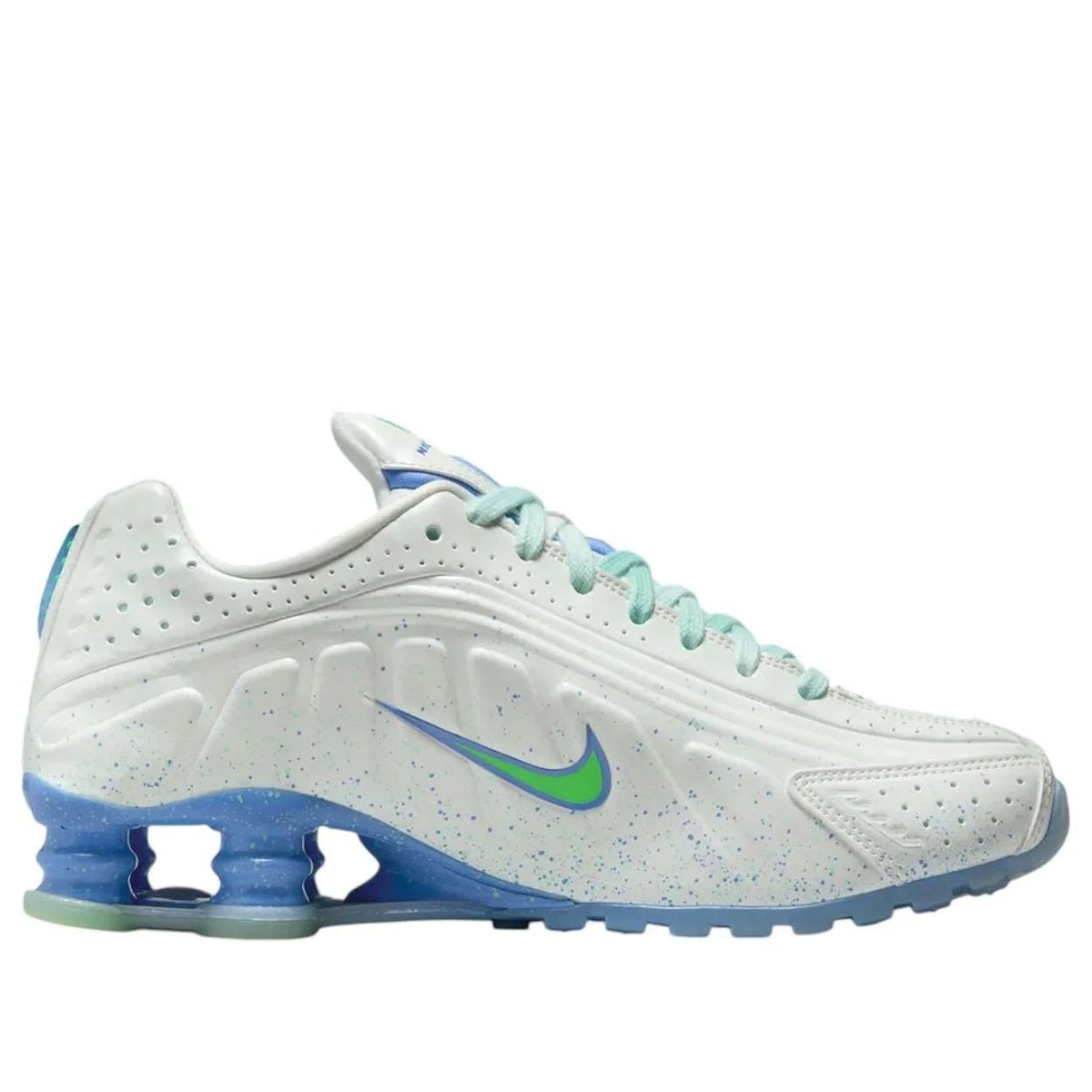 Nike Women's Shox R4 - Summit White/Royal Pulse