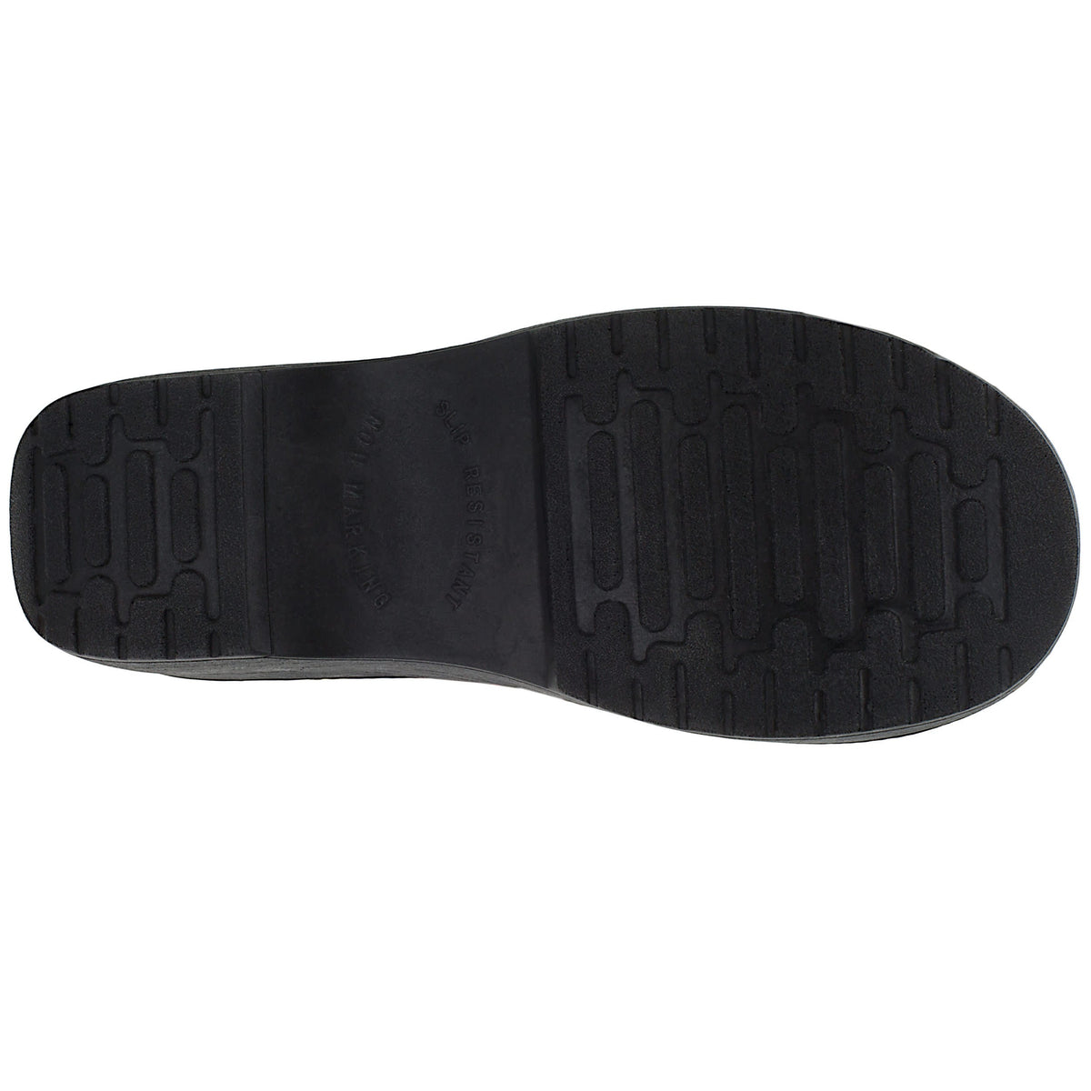 Easy Works Women's Lyndee Black Patent Slip-Resistant Shoes