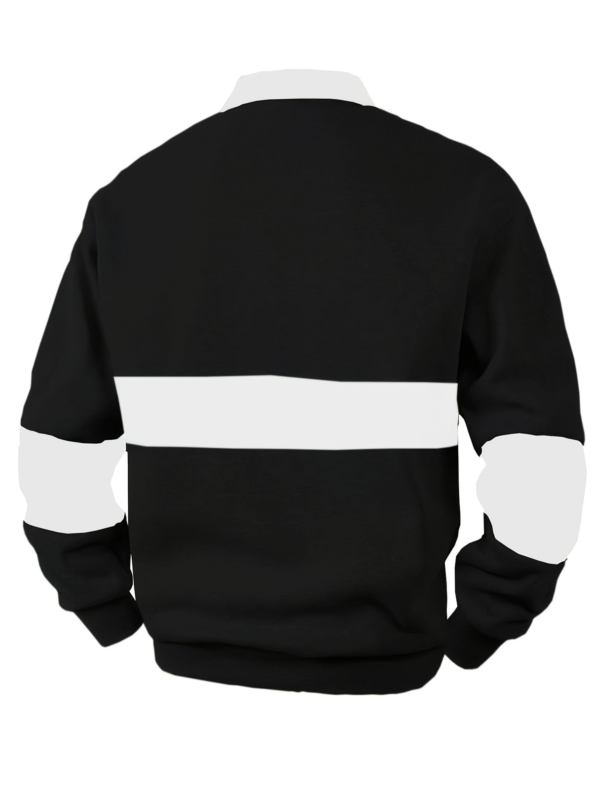 Nolan | Langärmliges Polo-Shirt im Colour-Block-Design