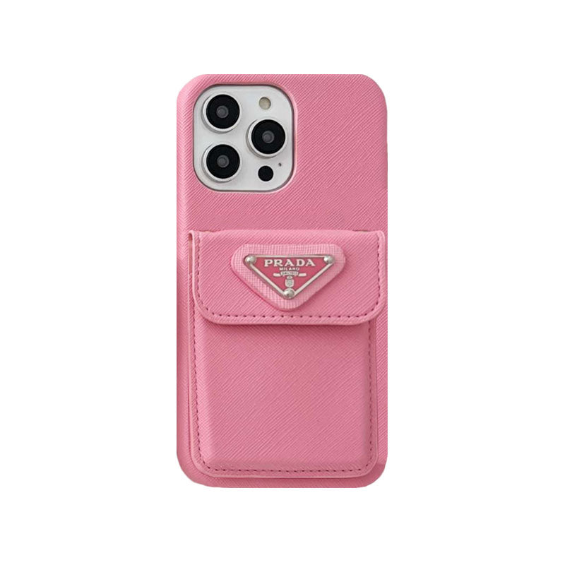 Luxuriöse PRD-Ledertasche für Phone 12-18 Pro & Pro Max