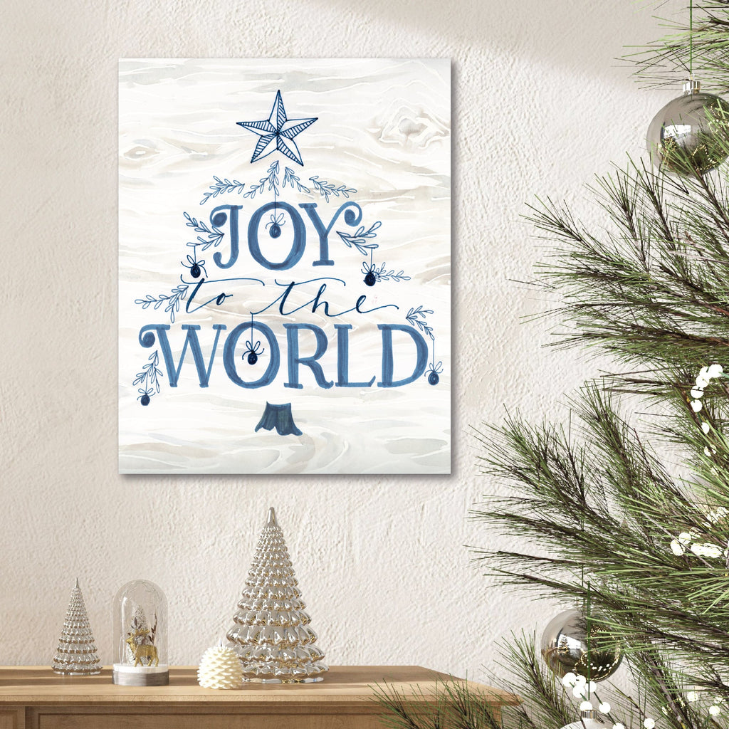 Joy to the World III Gallery-Wrapped Canvas Wall Art