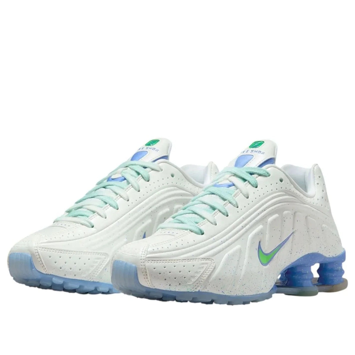 Nike Women's Shox R4 - Summit White/Royal Pulse