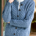Winifred | Textured Button-Front Cardigan