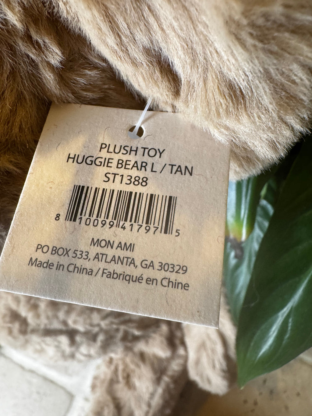 Mon Ami | Huggie Bear | Large