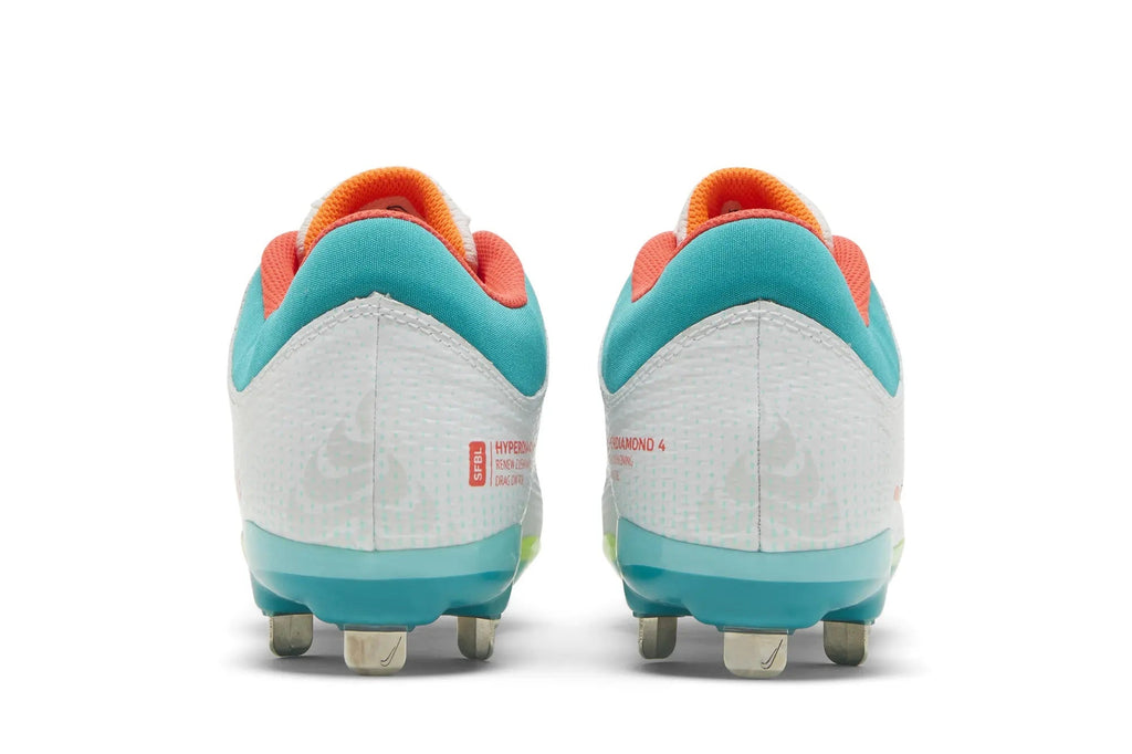 Nike Women's Hyperdiamond 4 Pro - White/Turbo Green