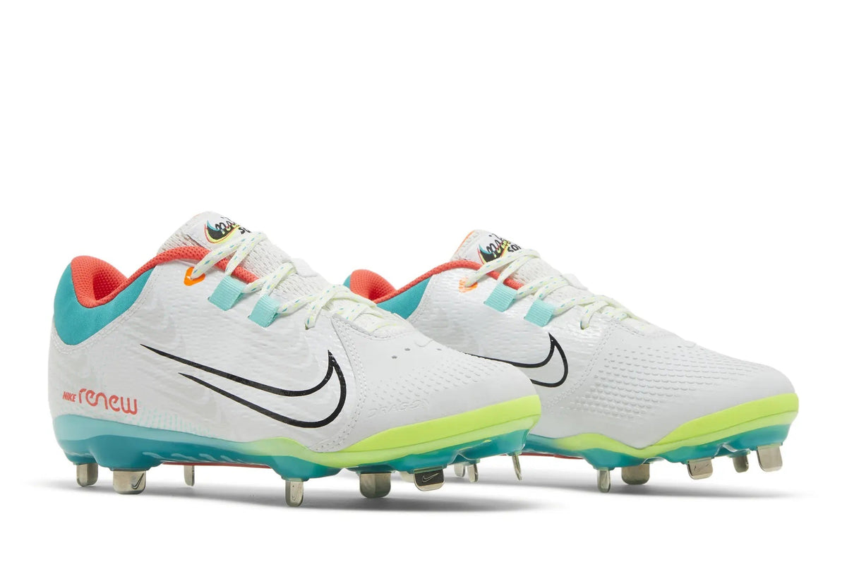 Nike Women's Hyperdiamond 4 Pro - White/Turbo Green
