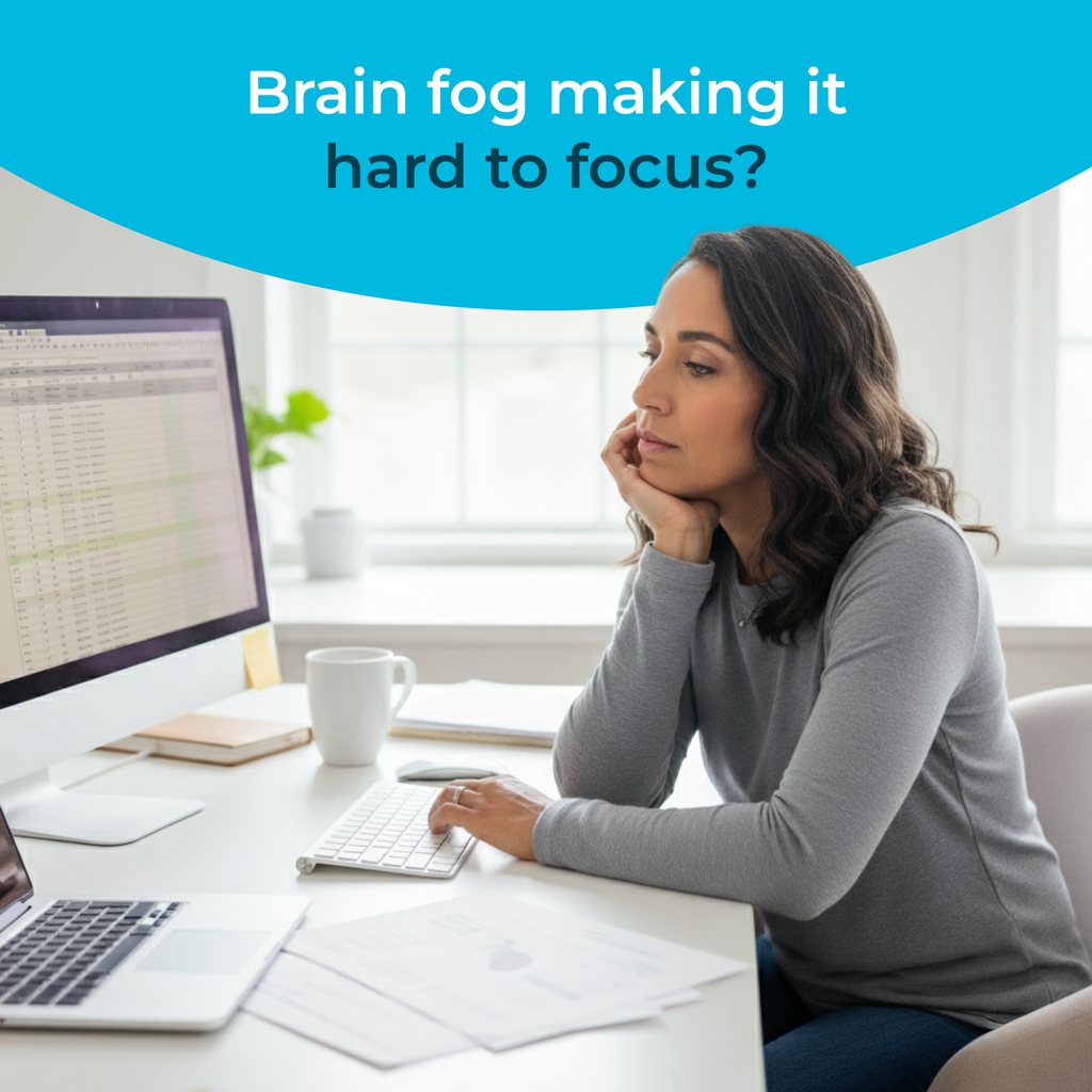 Focus Supplement Mental Clarity Concentration Cognitive Support Daily Capsules Formula