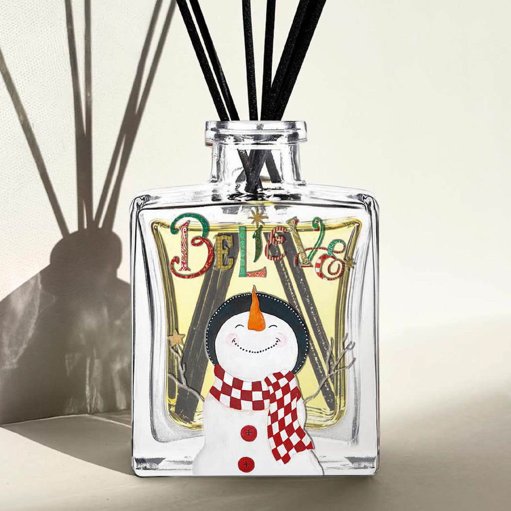 Believe - Toasted Almond 5oz Oil Reed Diffuser Set