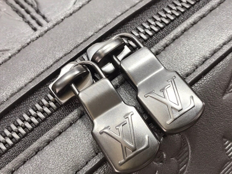 Louis Vuitton Discovery Backpack PM – Black Monogram Shadow Embossed Leather