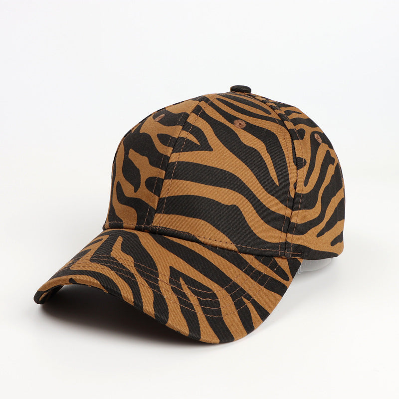 Cartwright Baseball-Cap aus Baumwolle mit Animal-Print – verstellbare Sommermütze