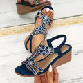 Tamara | Luxe Beads Keilsandaletten