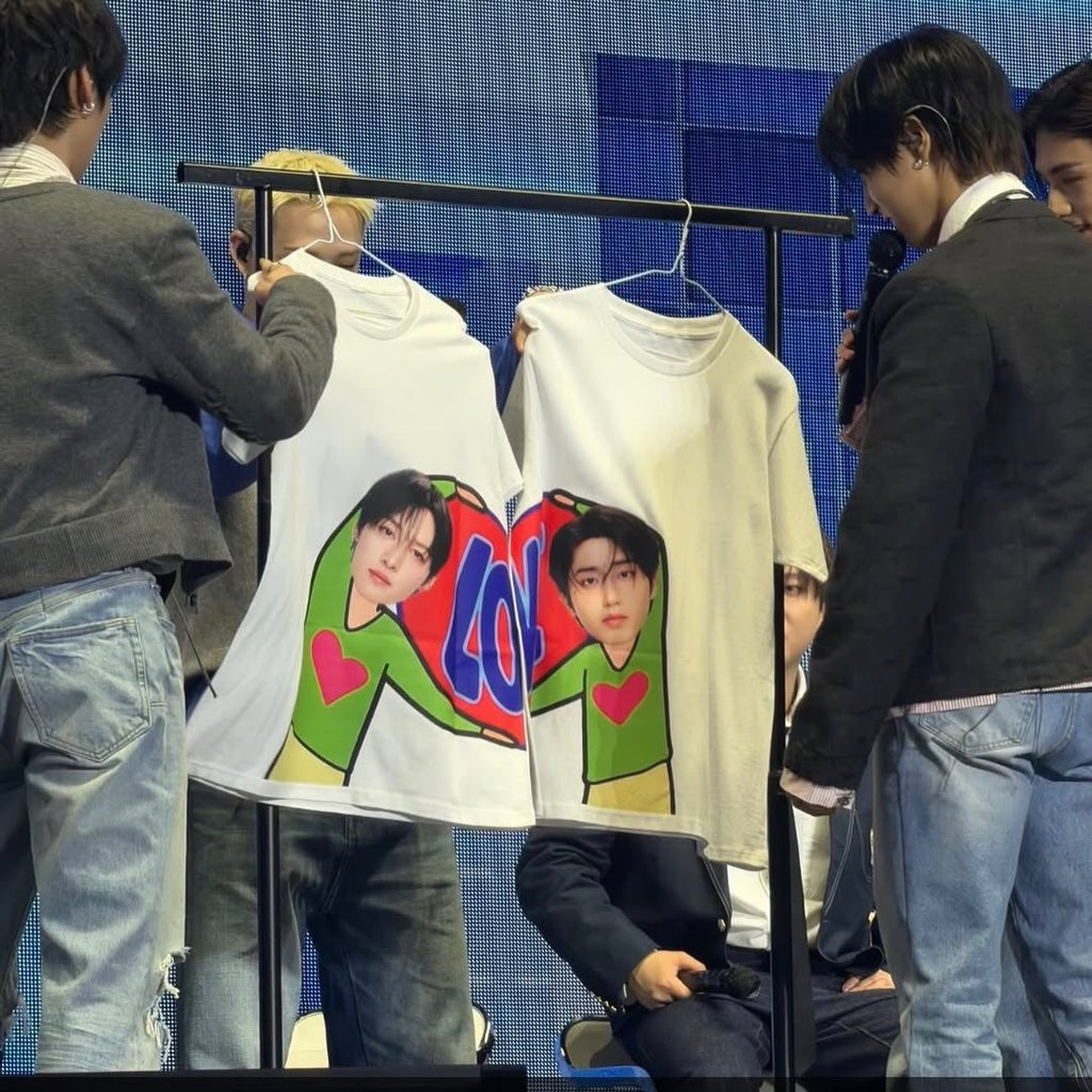 Lee Know and Han Matching Couple T-Shirts - view 3