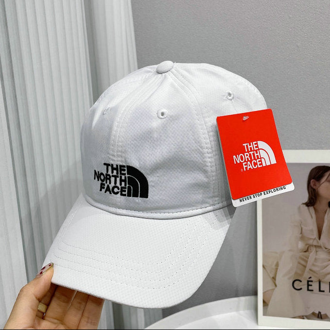 The North Face Classic Baseball Cap — White & Black