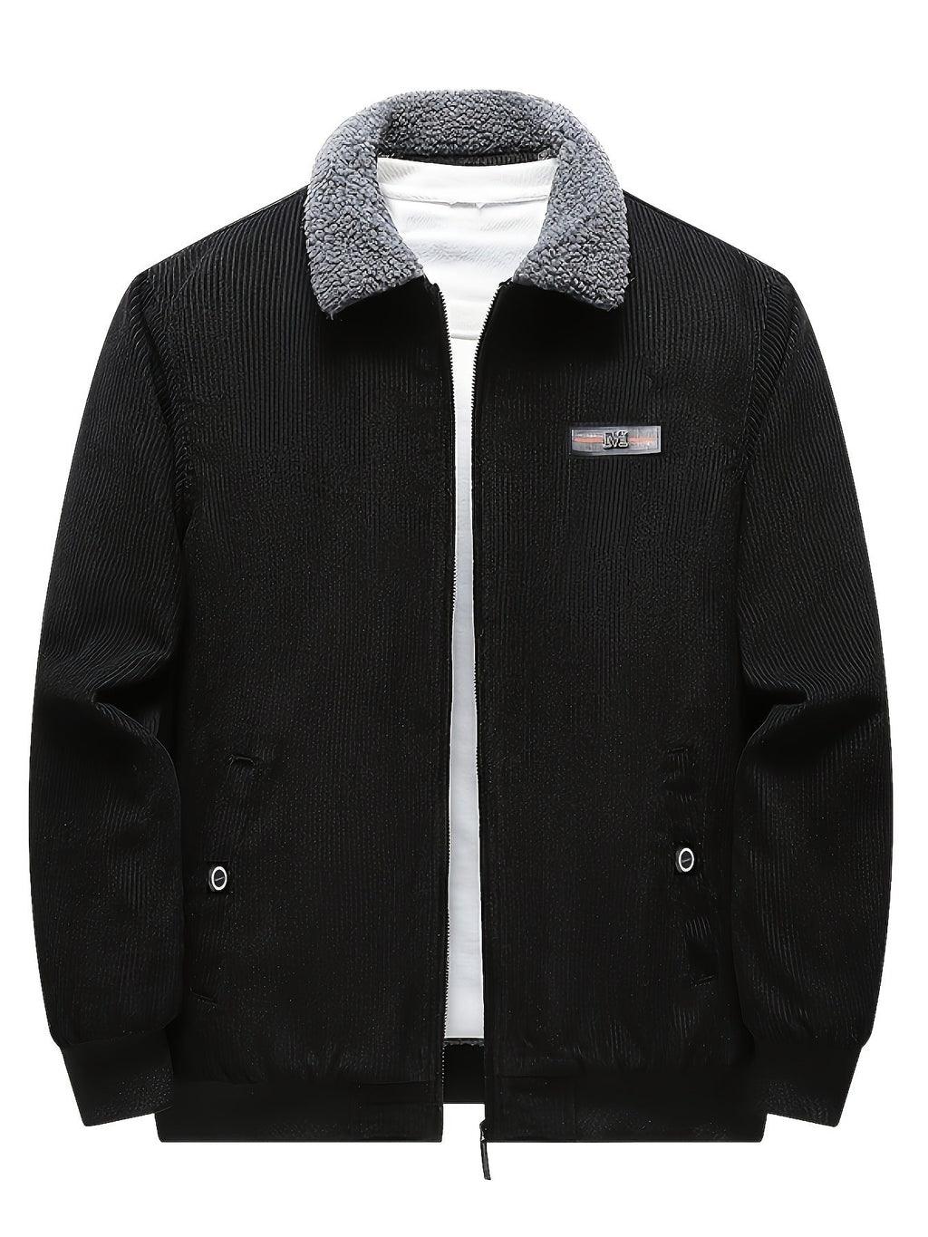 Gerard | Gerippte Jacke mit Futter aus Fleece