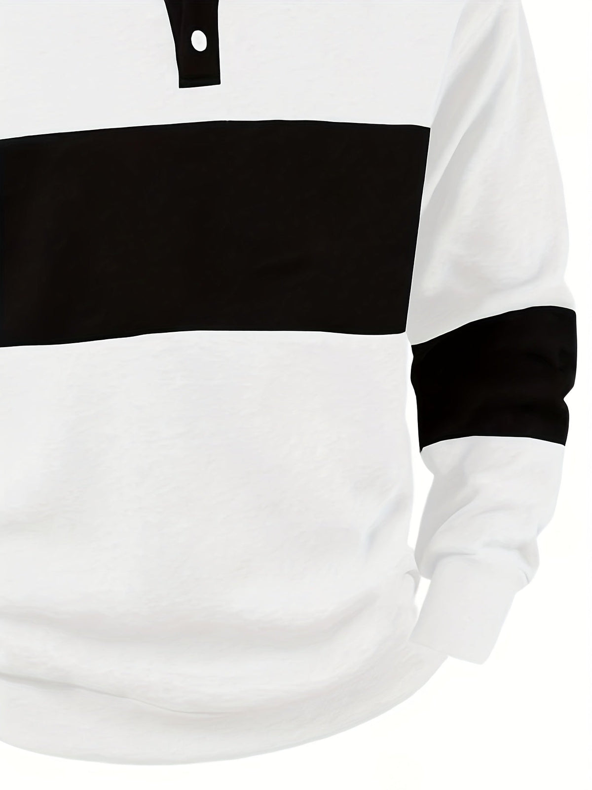Nolan | Langärmliges Polo-Shirt im Colour-Block-Design