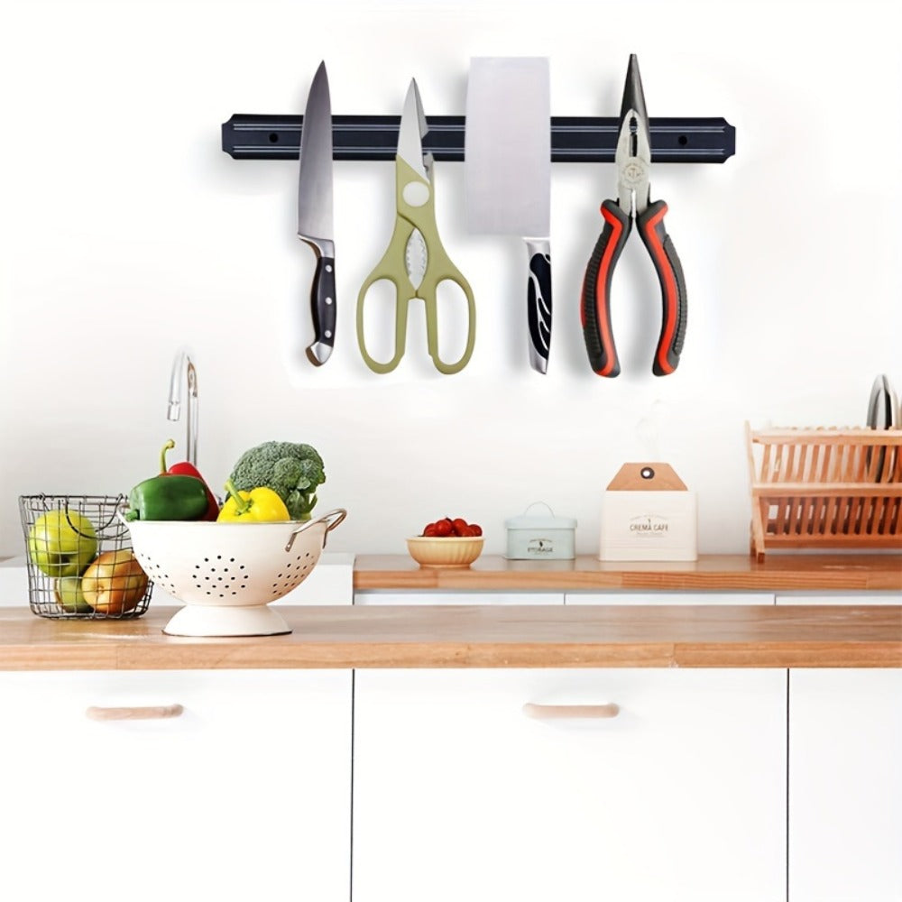 Magnetic Knife Holder Wall Mount 20 Inch - Strong Magnetic Knife Bar Strip for Kitchen, Space-Saving Knife Rack for Knives