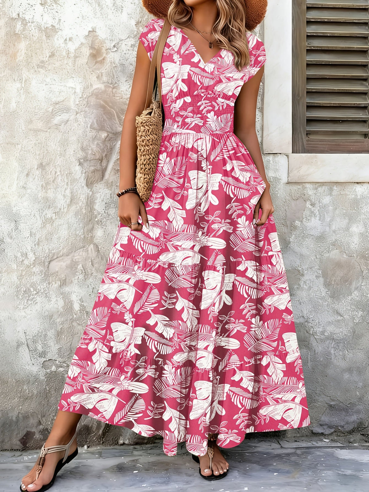 Mirabel | Böhmisches Stufen-Maxikleid