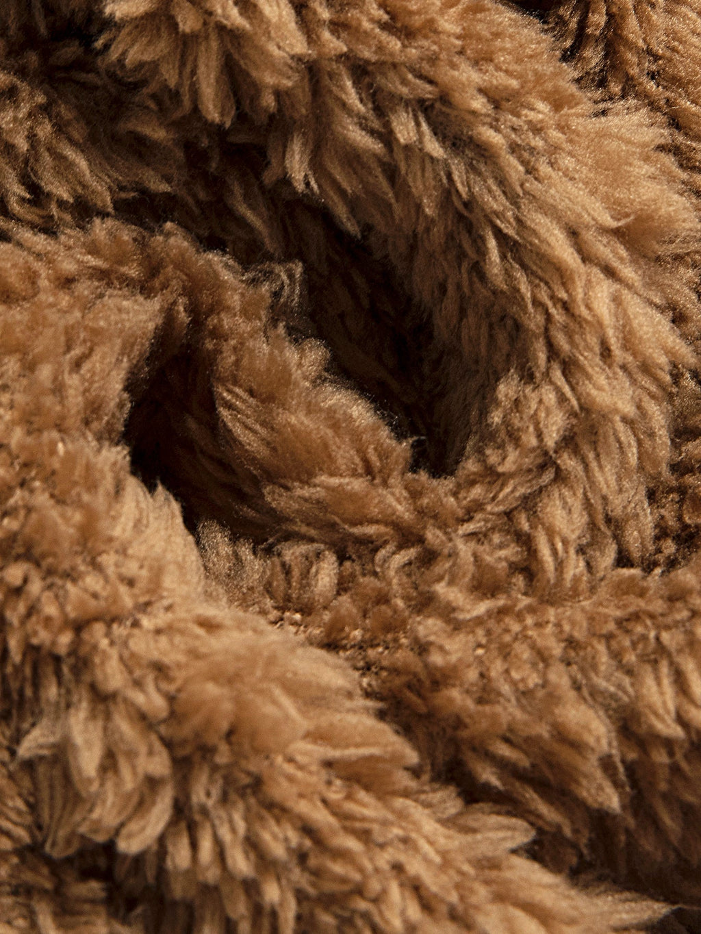 Geometric Jacquard Teddy Jacket