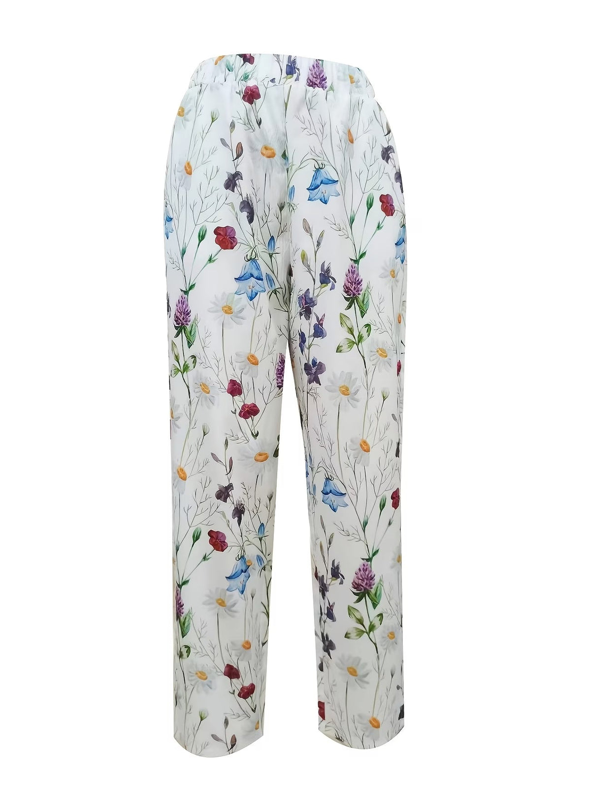 Rose | Stylische florale Sommerhose