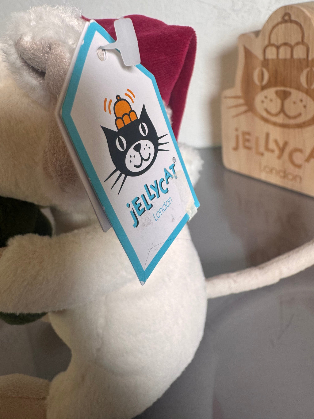 Jellycat Merry Mouse With Wreath