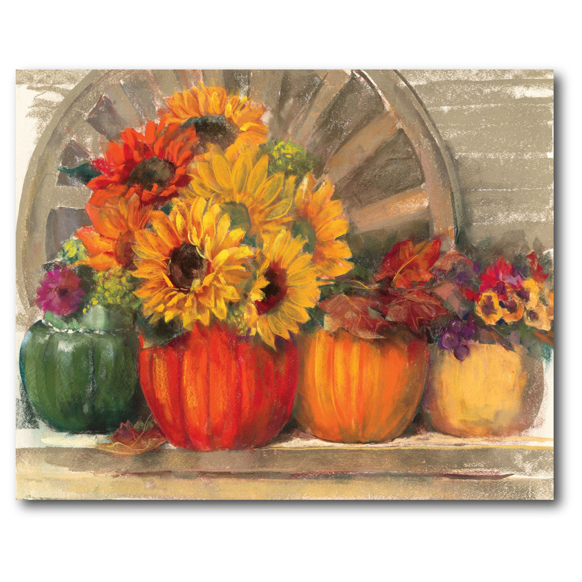 Autumn Still Life Gallery-Wrapped Canvas Wall Art