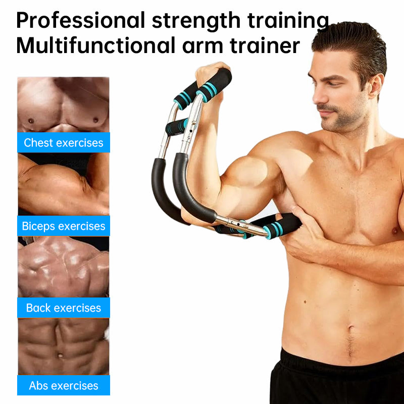 Adjustable Spring Twister Arm Exerciser Portable Fitness Equipment