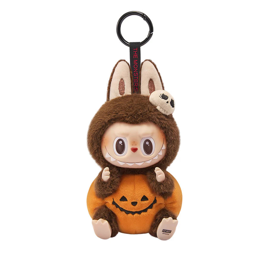 Happy Halloween Party Series-Sitting Pumpkin Vinyl Plush Pendant