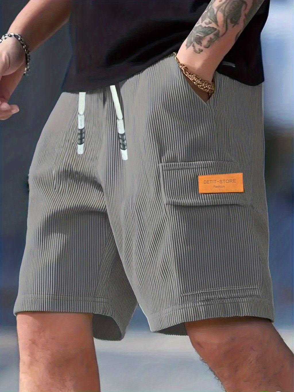 Preston | Lockere Cargoshorts