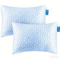 Pillow Set for Beds in Standard, Queen or King Size with Gusseted Edges and 2- or 4-Piece Options