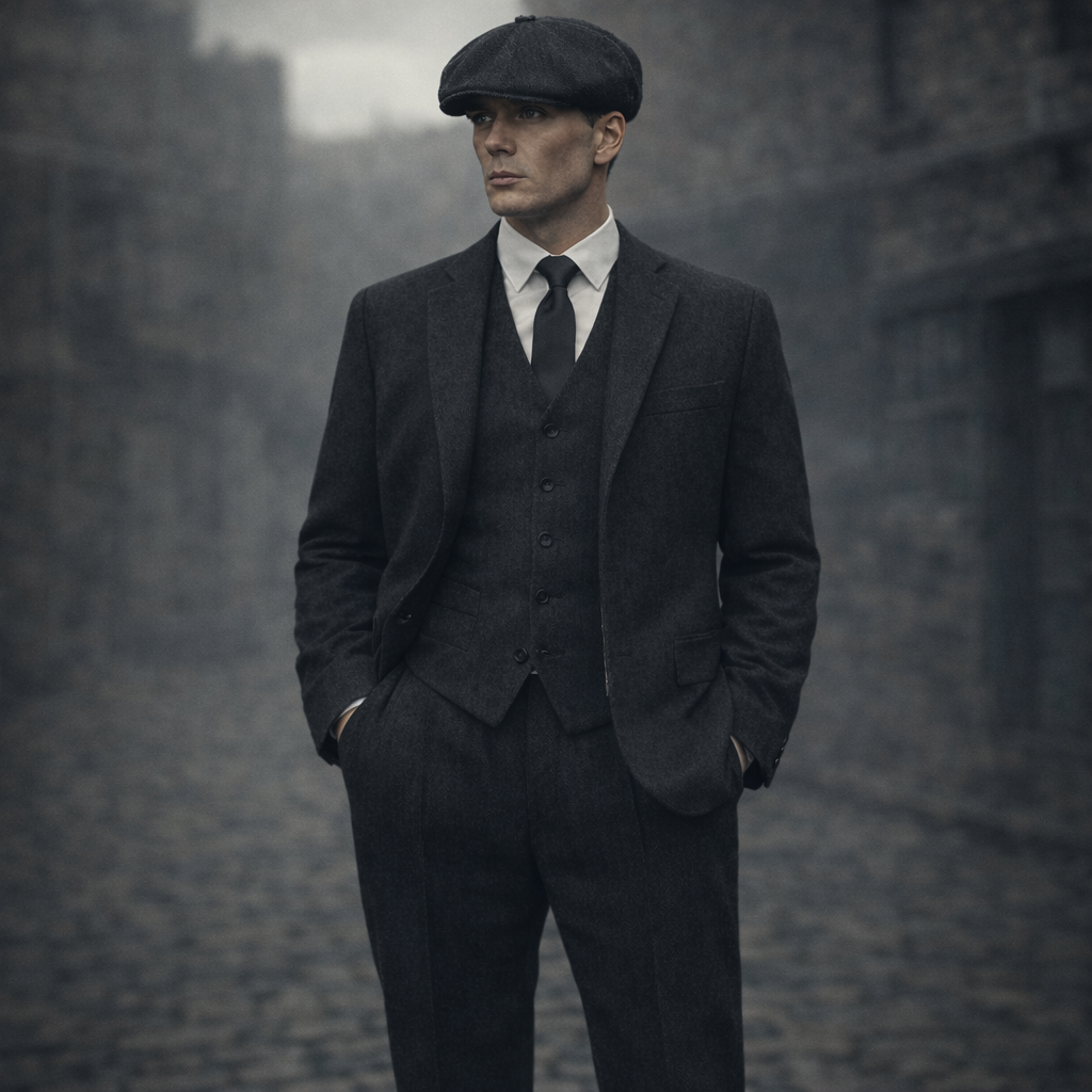 Peaky Blinders Suit - Thomas Shelby Tweed Suit | Vintage British Style