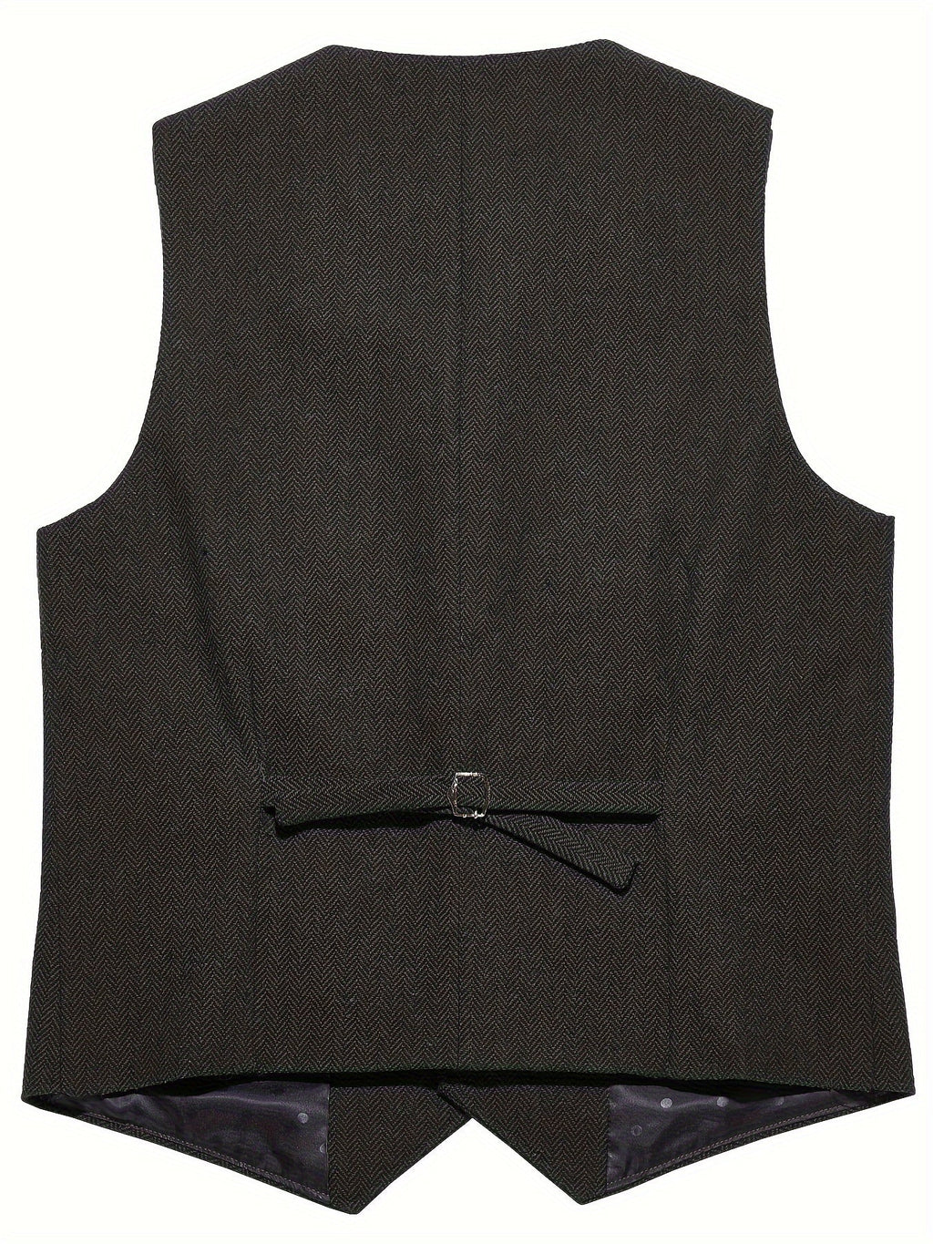 Emmett | Herringbone Tailored Waistcoat