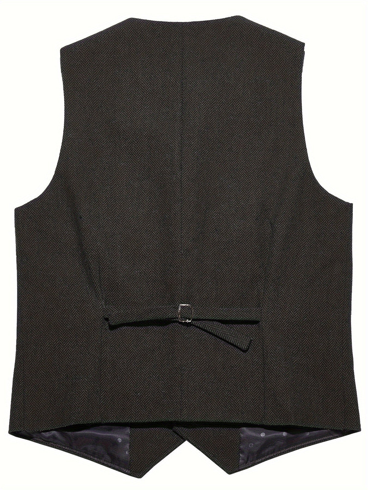 Emmett | Herringbone Tailored Waistcoat
