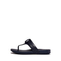 FitFlop Gracie Thong Circlet Toe Post Women's Sandals — Navy Leather