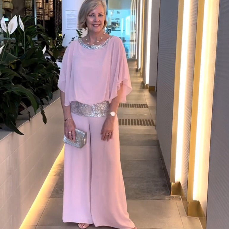Lillian | Klassisch elegantes Set mit weiten Ärmeln
