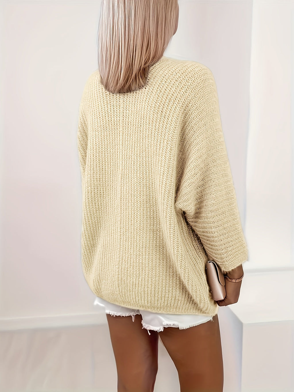 Marceline | Entspannte Strickjacke mit offener Front