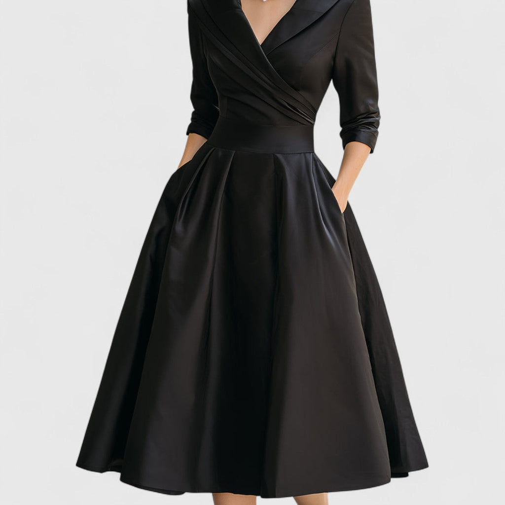 Millie | Elegantes Midi-Kleid mit Silhouette