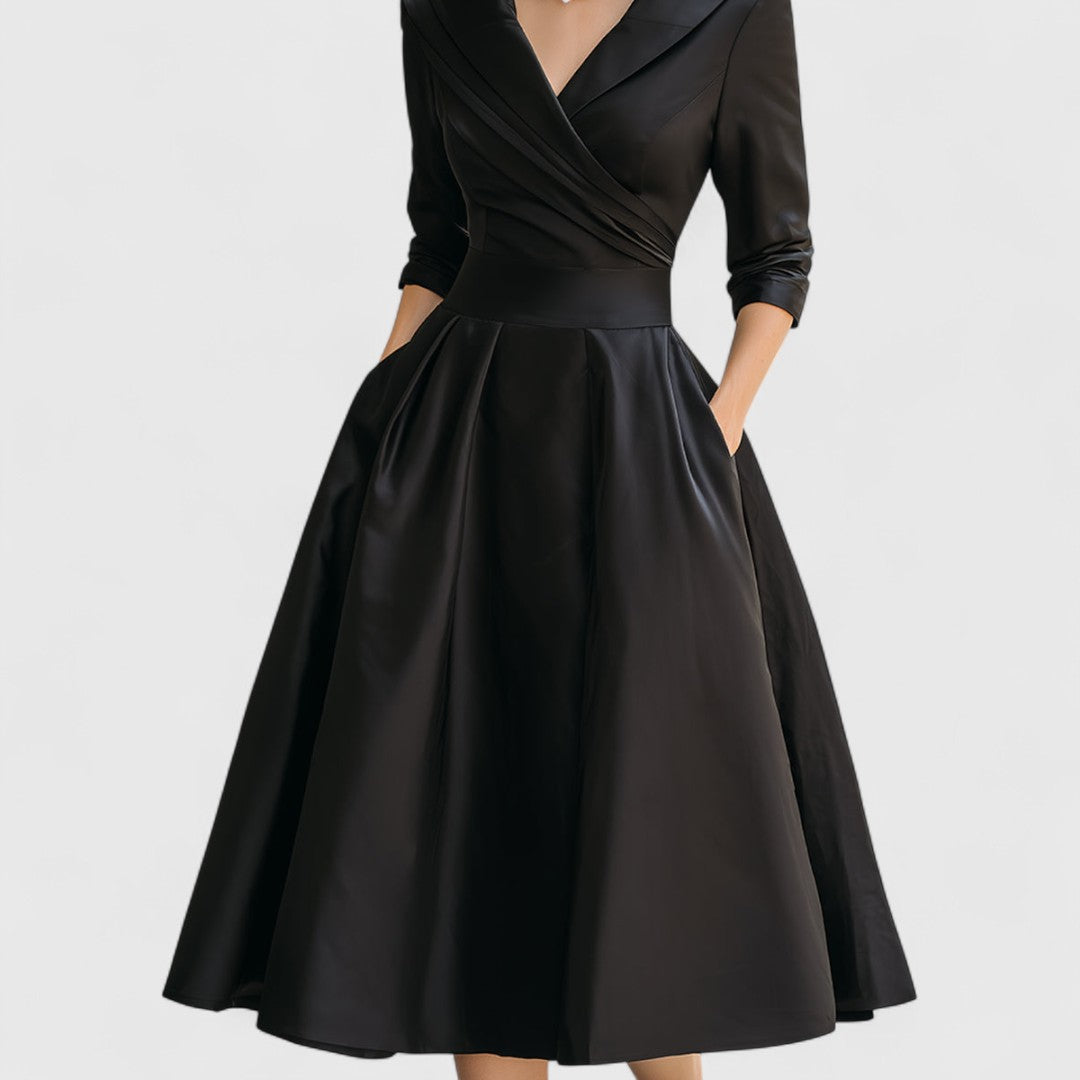 Millie | Elegantes Midi-Kleid mit Silhouette