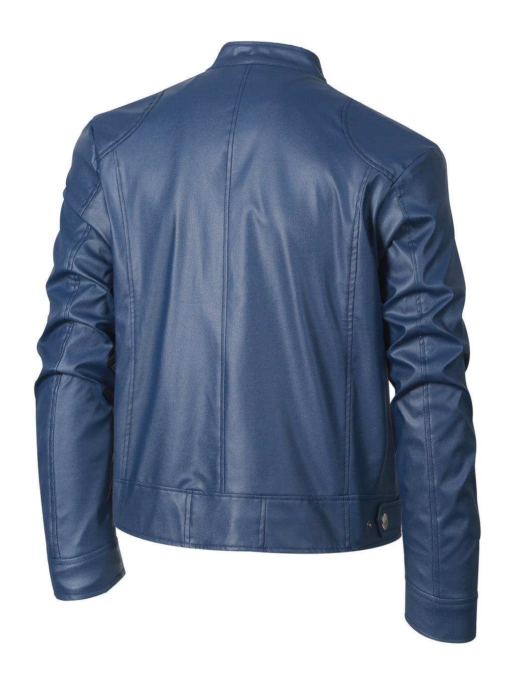 Wallace | Moto-Jacke mit Stehkragen