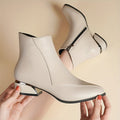 Helena | Refined Pointed-Toe Ankle Boots
